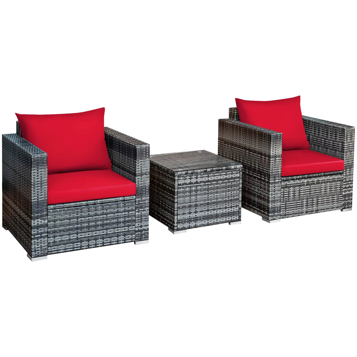 Decor Base Red Outdoor Patio Furniture