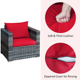 Decor Base Red Outdoor Patio Furniture